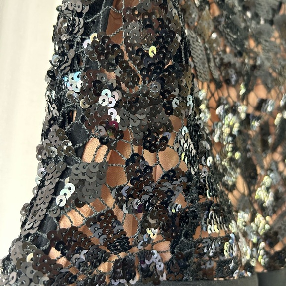 MICHAEL KORS black sequin jumpsuit - Picture 7 of 13